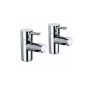 Twyford.X60.bath.03-Apr.inch.pillar.taps.X605215CP...