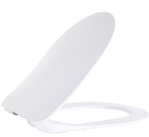 Creavit KC0902.01.0000E Duck Duroplast Metal Hinged White Seat Cover