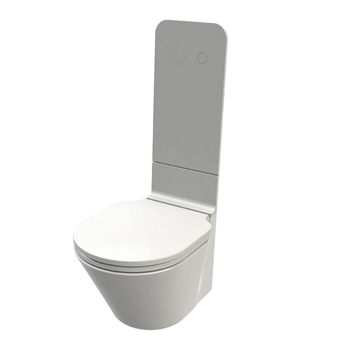 Wall Mounting Hook set for Porcelanosa /Noken Moods Toilet Pan 100125027 / N499816968 (PAN NOT INCLUDED)