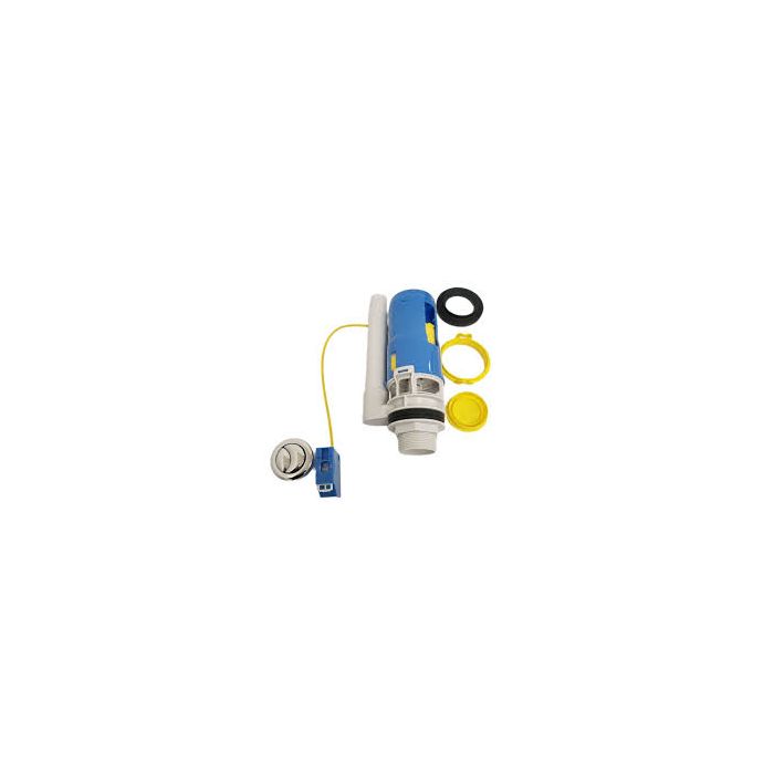 The Dudley 325648 Victoria Cable Operated Dual Flush Valve is designed for efficient water management in toilets.