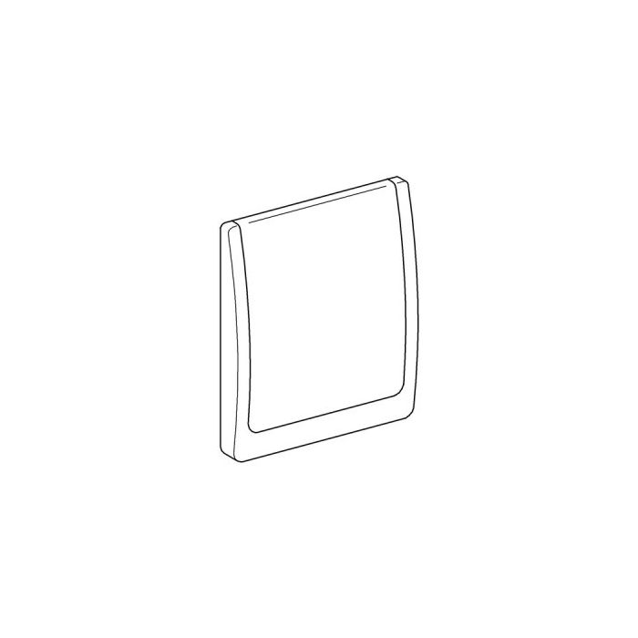 43179 Grohe DAL cover pusher plate actuating plate complete for UP - matt chrome flush valves - WC