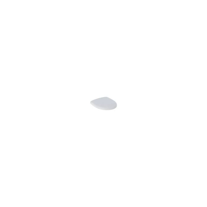 Geberit Selnova Compact WC seat, fastening from above: Soft-closing mechanism =yes, Quick-release hinges=no, Fastening=from above, white  501.878.00.1