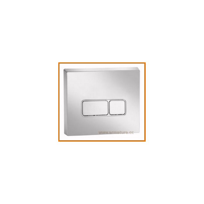Kerra Ocean chrome toilet 5907548106704 flush button 20x16 cm 