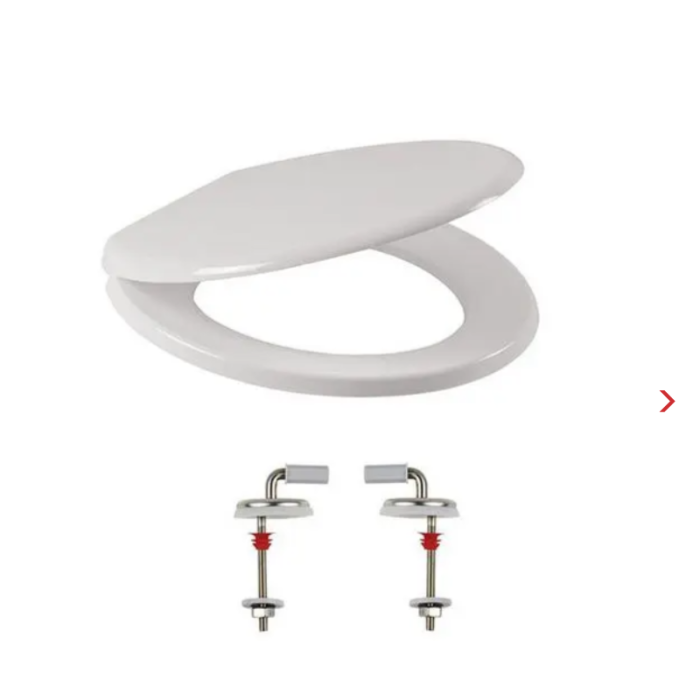 Wirquin 20 Centersuit  2012 Toilet seat and cover with fittings A05653 / 20120429
