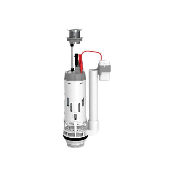 Roca EM1 – Electronic Touchless Dual Flush Valve Mechanism A822599900 UNIVERSAL  Roca EM1 universal dual flush valve  touchless  hygienic  easy installation  4000 flushes (takes 4 x AA batteries)