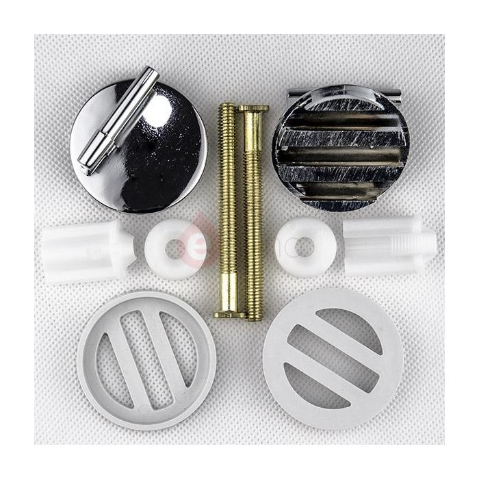 Attaching toilet seats with metal Sanit 01.297.01 