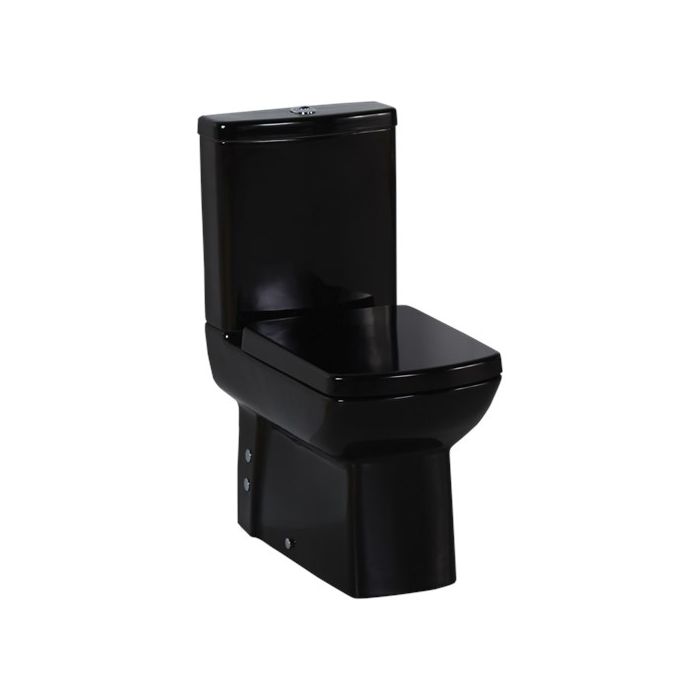Creativ KC3181.S0 Sorti Duroplast Soft Closing Seat & Cover - Black