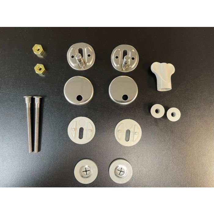 Pressalit Scandinavia Plus 758 Bottom Fix Toilet Seat Hinge Set D05999