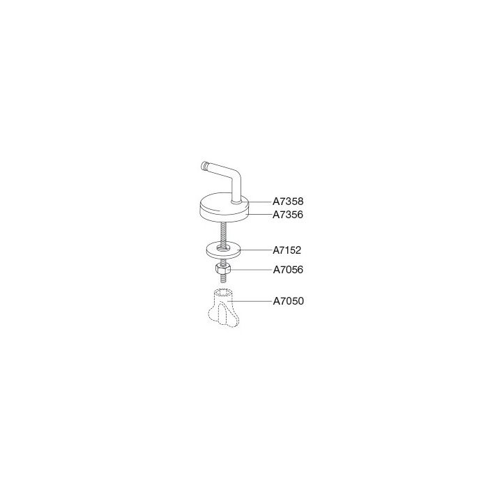 Pressalit Scandinavia Toilet Seat (Top Fix)- 750-D43 Top fixing Hinges
