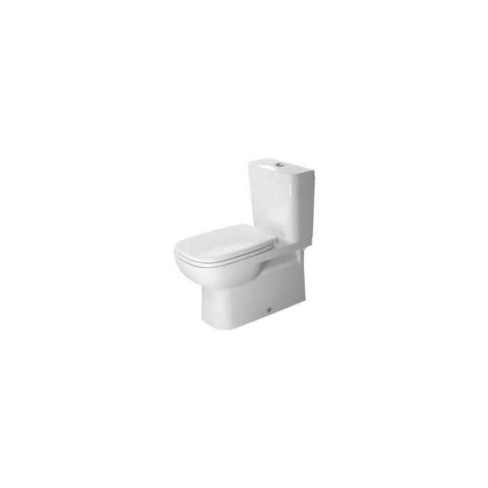 Duravit Duraplus seat and cover, elongated  For floor standing toilet 010201  Standard close 0068400000