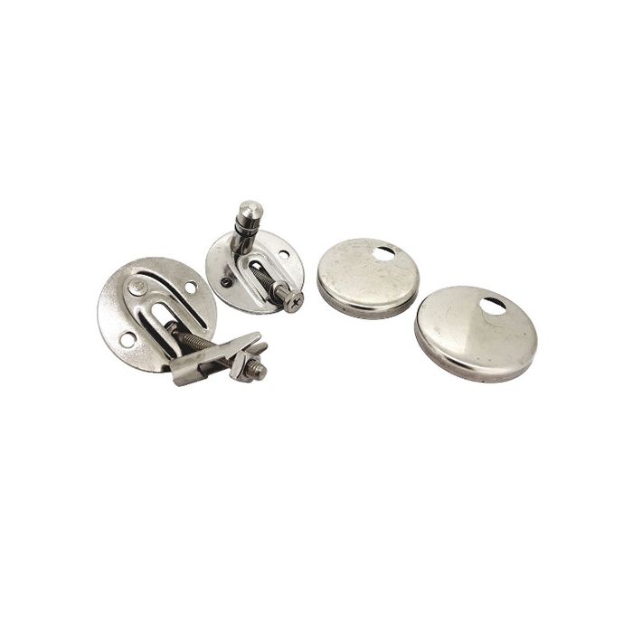 Duravit Starck 2 Soft-Close Toilet Seat Hinge Set 0061631000 MTSh083A