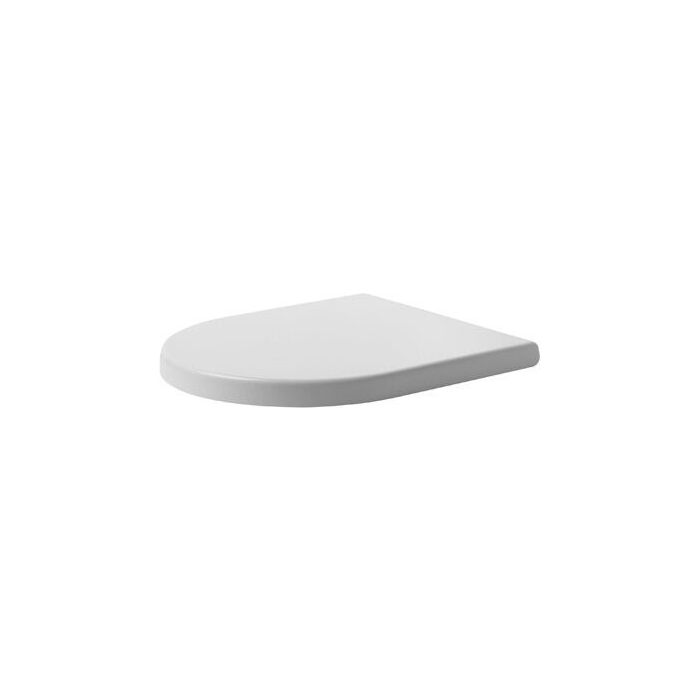 Buy Duravit Starck 3 Big Soft Close Toilet Seat & Cover White 0067790000  White High Gloss Stainless steel Hinges  Elongated