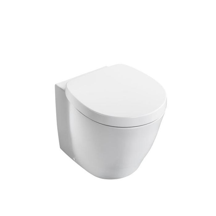 Ideal Standard Concept Freedom extra large soft close toilet seat and cover White