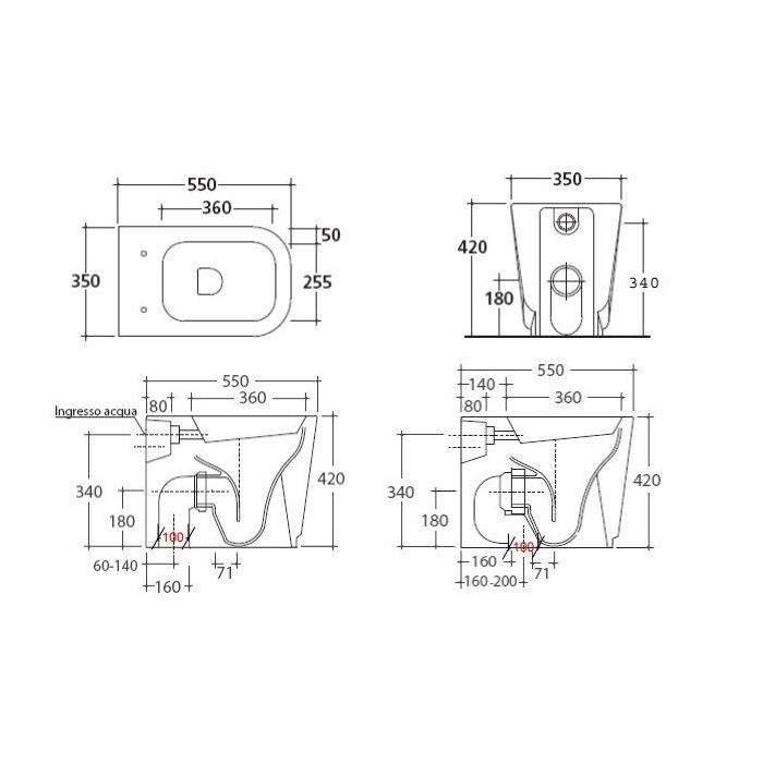 Galassia Meg11 Thermosetting wrap around seat-cover standard Close 5415 