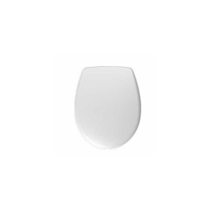 Twyford Galerie GN7815WH Standard Close Toilet Seat and Cover White seat and Bottom fix hinge 