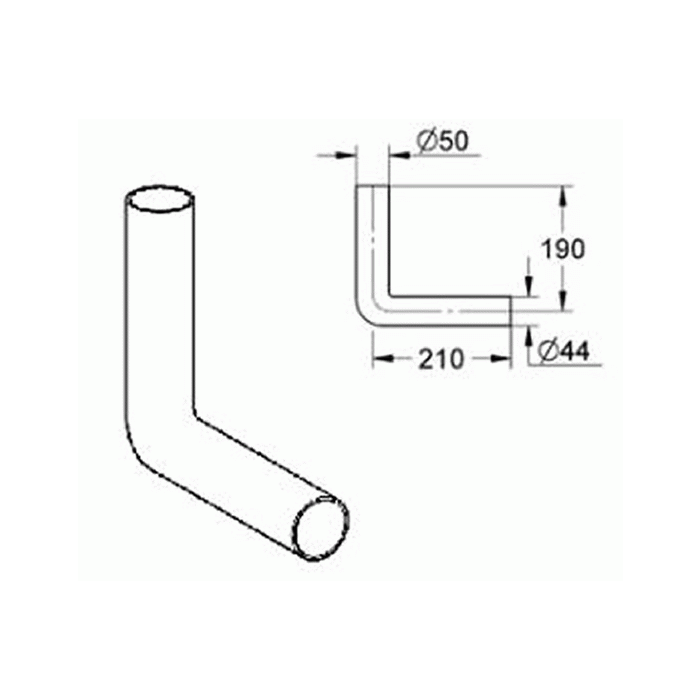 GROHE 37119000 Connector Flush Pipe seal