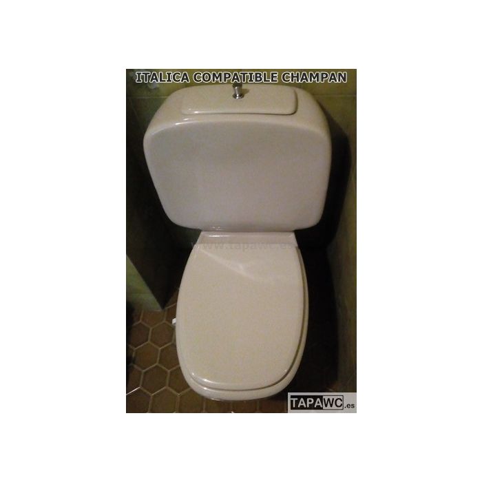 BELLAVISTA-ITALICA TOILET SEAT AND COVER WHITE 