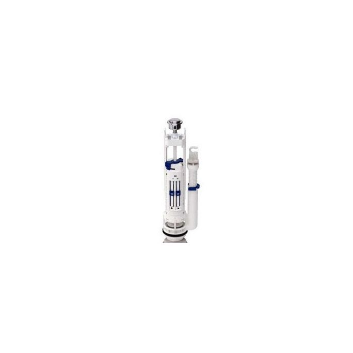 JACOB DELAFON ETA054-CP 3/6 LITER FLUSH VALVE FOR  Ola (later 2004)  * Astros (year 1988 to 2003)  * Iris (year 1982 to 2000)  * Fleur (year 1983 to 2003)  * Altair (year 1988 to 2005)  * Antares (year 1988 to 2003)  * Freelance (year 2001 to 2010)  * Ode