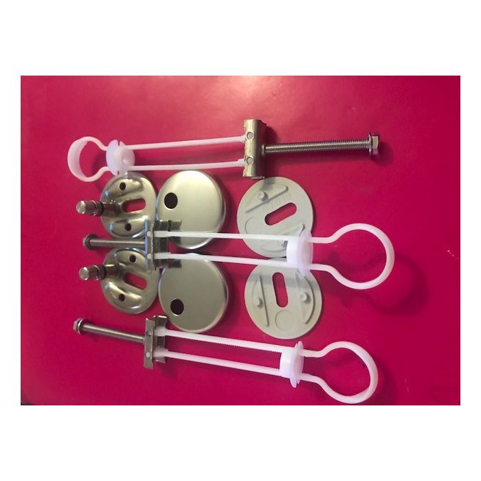 Pressalit 2 866 Top Fixing Toggle Hinge Set with Lift Off  DB1999 / 5708590321004