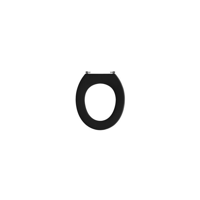 Pressalit Objecta 53111-BL2999 toilet seat without cover black polygiene