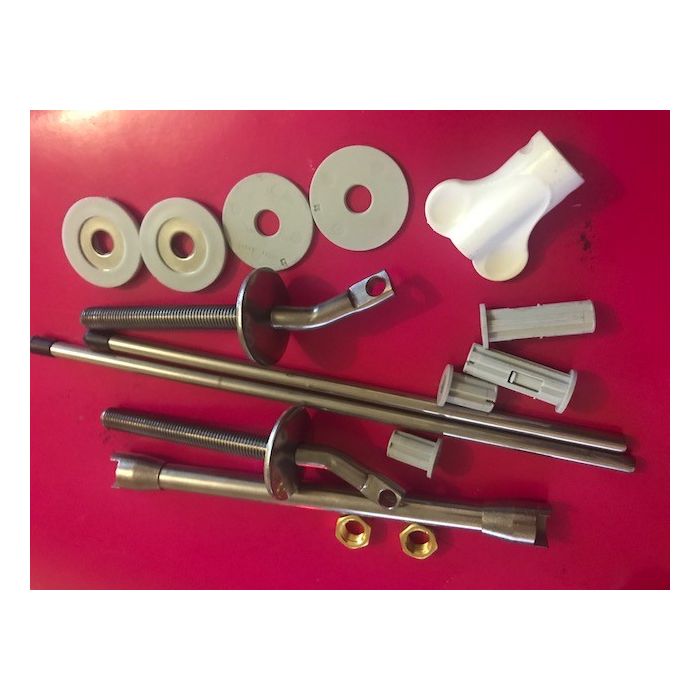 Pressalit Projecta D 171 Institutional Fixed Toilet Seat Fittings and Hinges D27999