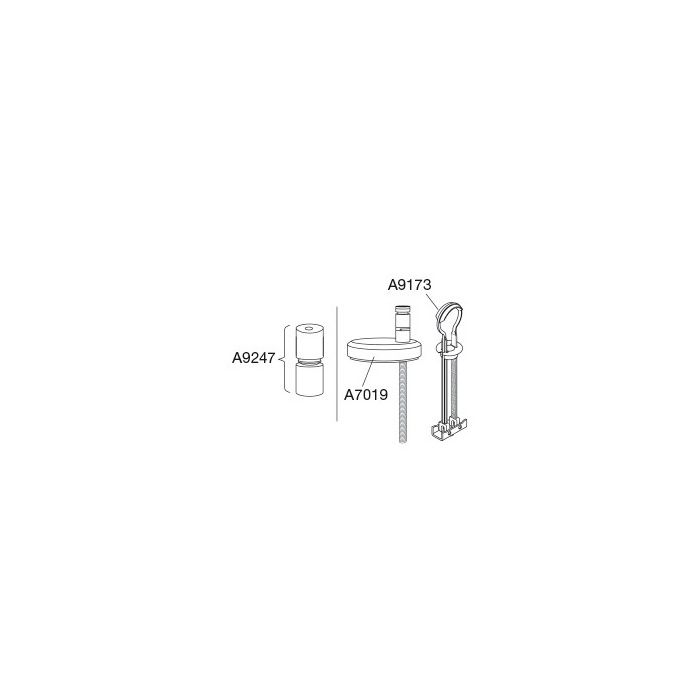 Pressalit Universal hinge kit DE9999