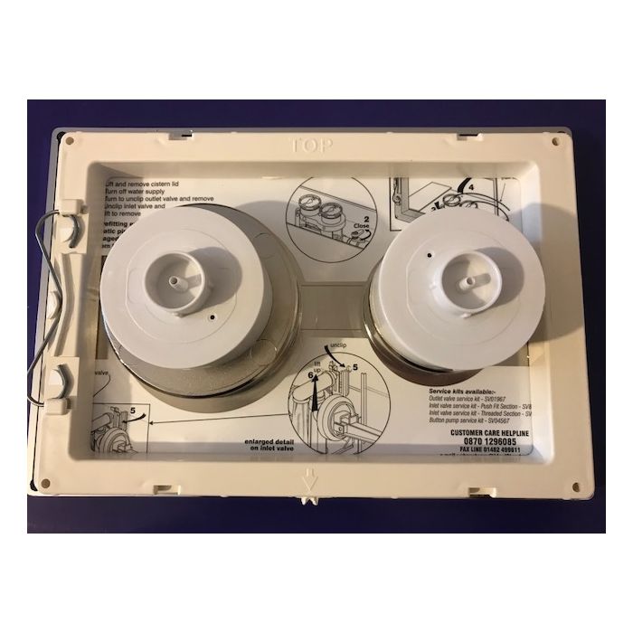 Ideal Standard Conceala 2 Original dual flush plate S4399AA