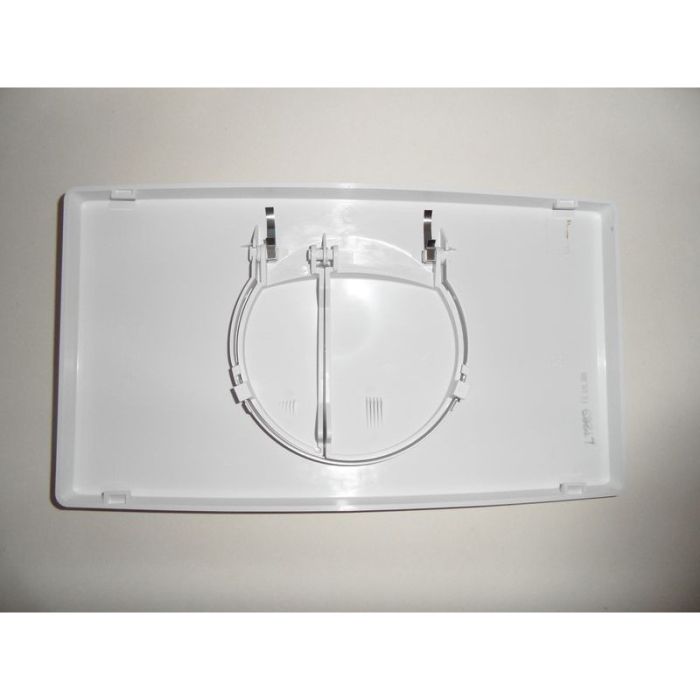 SANIT PUSH PLATE S701 ALPINE WHITE 16.701.01.0000 / 03126010000 Dimension  W/H: 295/145 mm