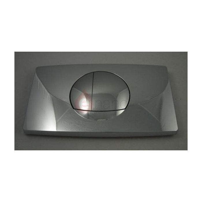 SANIT PUSH PLATE L-2V MATT CHROME 16.018.93
