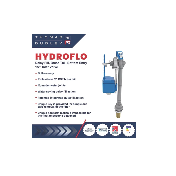 Dudley 324301 Hydroflo Brs Water Save B/E B/Valve