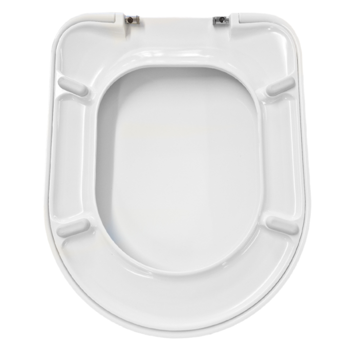 Pozzi Ginori YDRA Standard Toilet Seat And Cover With Standard Hinge 33762000-White