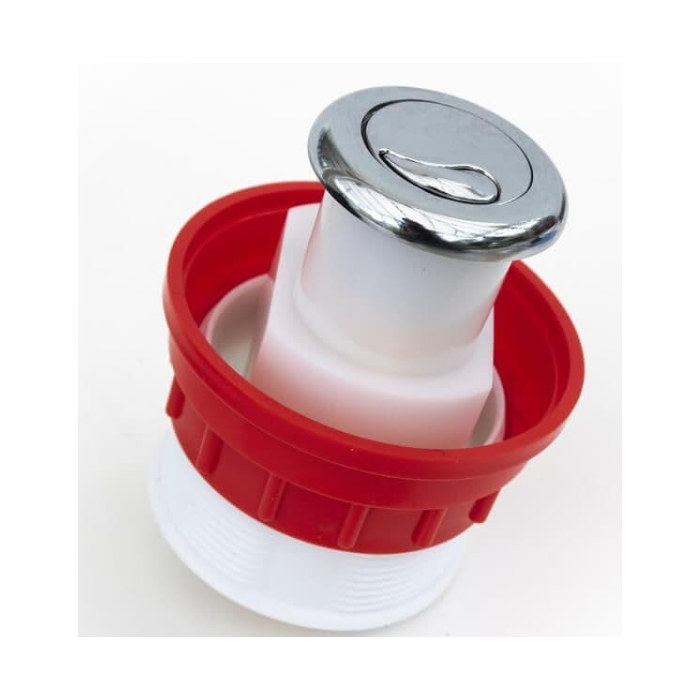Thomas Dudley / Twyford Air Button Dual Flush Small Button Chrome CF9002CP / 322905