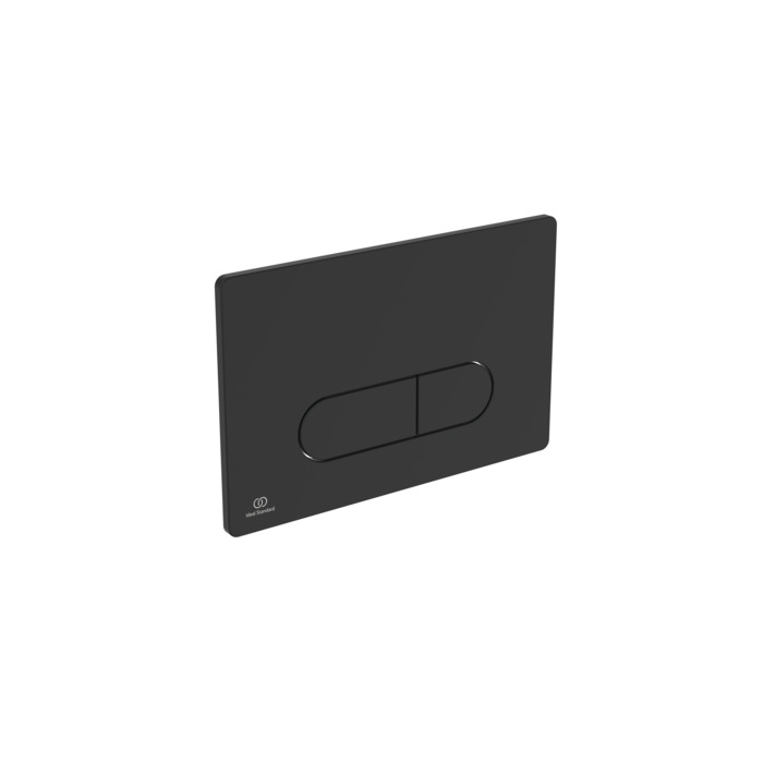 Ideal Standard  Oleas M1 R0115A6 Black Mechanical Dual Flushplate