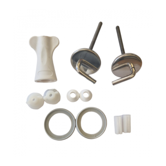 Porcelanosa Urban / Itaca Standard Close Toilet Seat Hinges / 