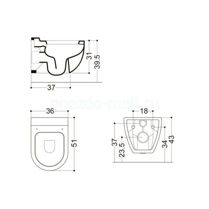 AXA ONE Standard Close Toilet Seat and cover 4.5L One / Due / Evolution Standard Close  white