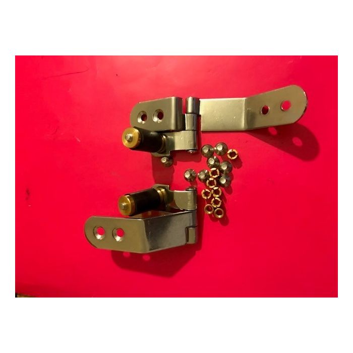 Serel Topfixing/Fitting Toilet Seat Hinges Stainless steel with all the screws / 13572004567898