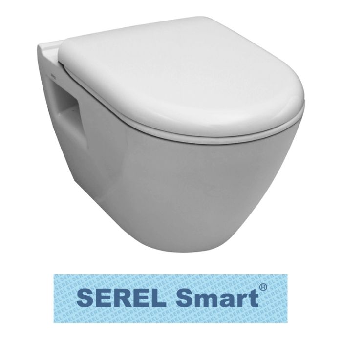 SM10 SEREL Smart 2006001002 Spil Standard Close Seat and Cover 2076001002 Adjustable Hinge / PMI6042 / DISA0074