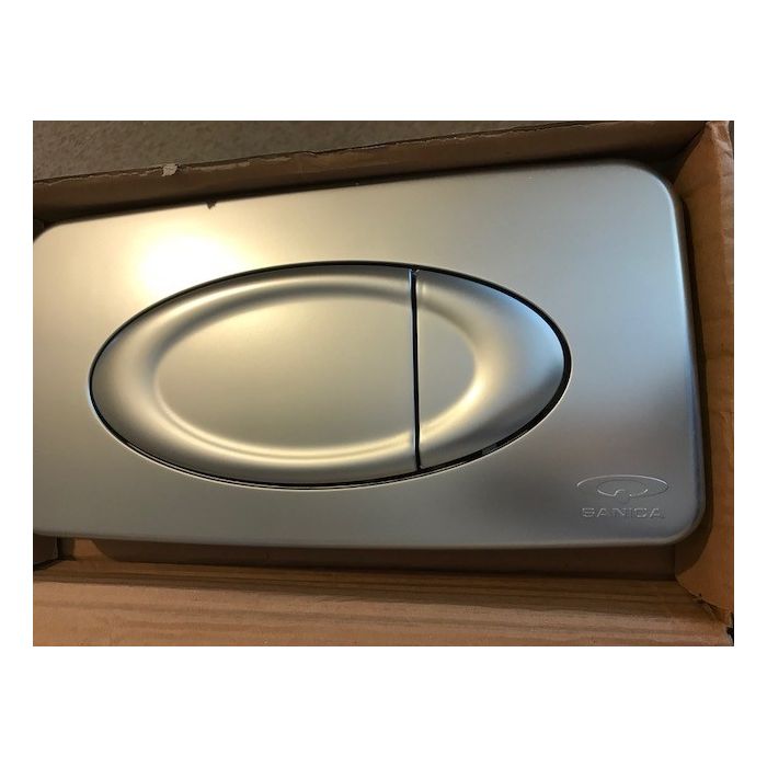 Sonica Chrome Flush Plate Size 13inches by 6Inches 