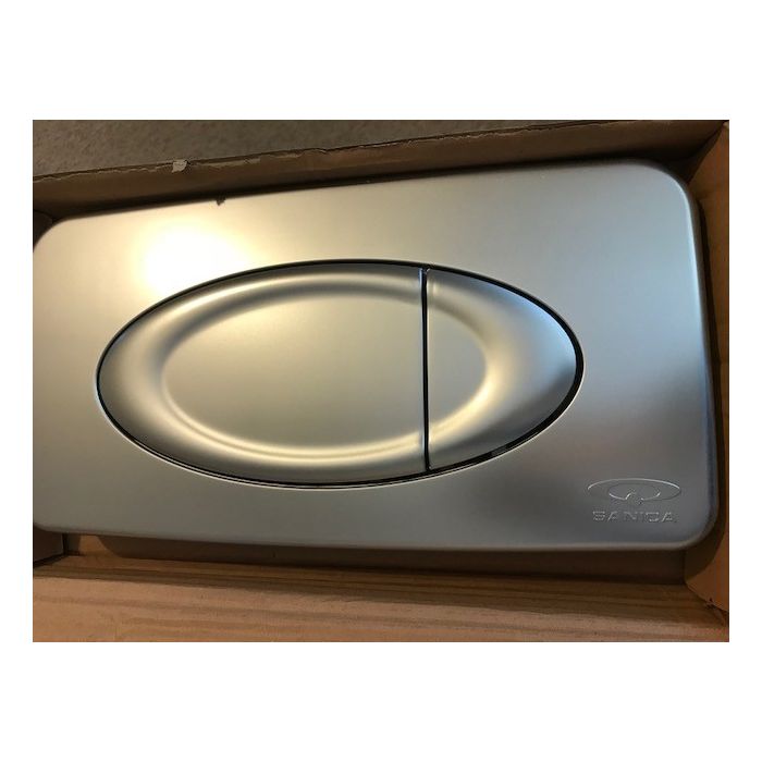 Sonica Chrome Flush Plate Size 13inches by 6Inches 