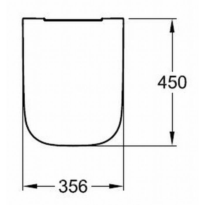 Sphinx 335 toilet seat Slim Seat with Soft closing S8H51323000