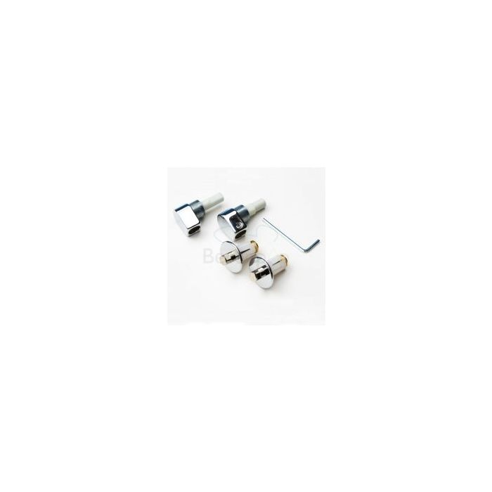 Sphinx 330-355-390 S8H70607A20 set of 2 chrome hinges Soft Close Toilet seat 