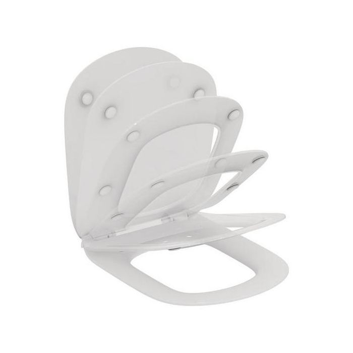 Ideal Standard  Tesi Thin Seat and Cover  Soft Closing and  Wrapover Style  T352901