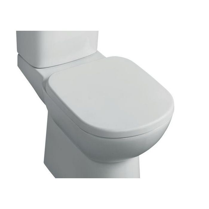 Tempo T679801 Short Projection Ideal Standard Normal Close Toilet Seat J5234 / 8014140413561