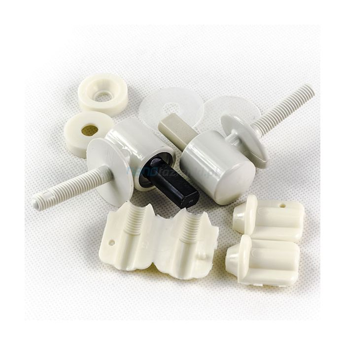 TOILET SEAT HINGES FOR SLOW-WHEEL RECORD 99242