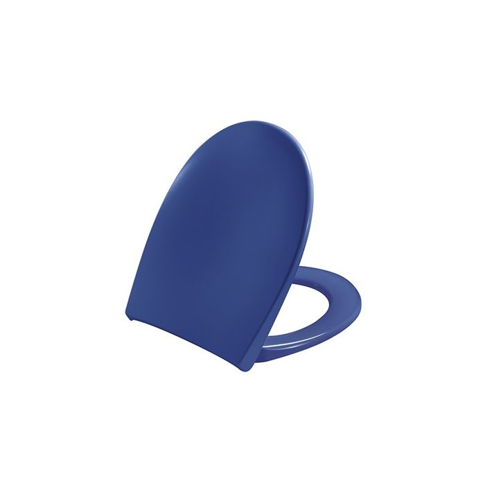 Toilet seat with soft close and lift-off incl. hinge in stainless steel