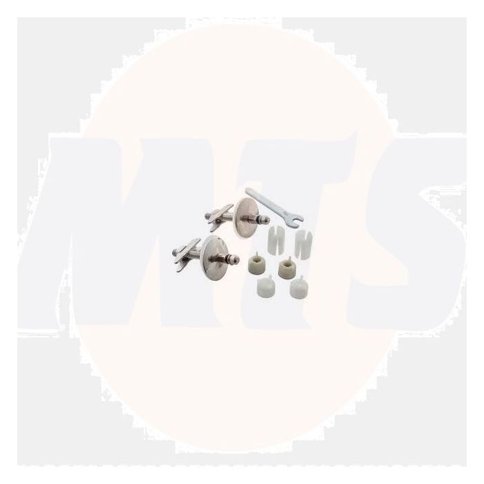 Ideal Standard  Chrome Concept Air Slim / Tesi Thin Toilet Seat and Cover Hinge Set  Soft Close TV04767