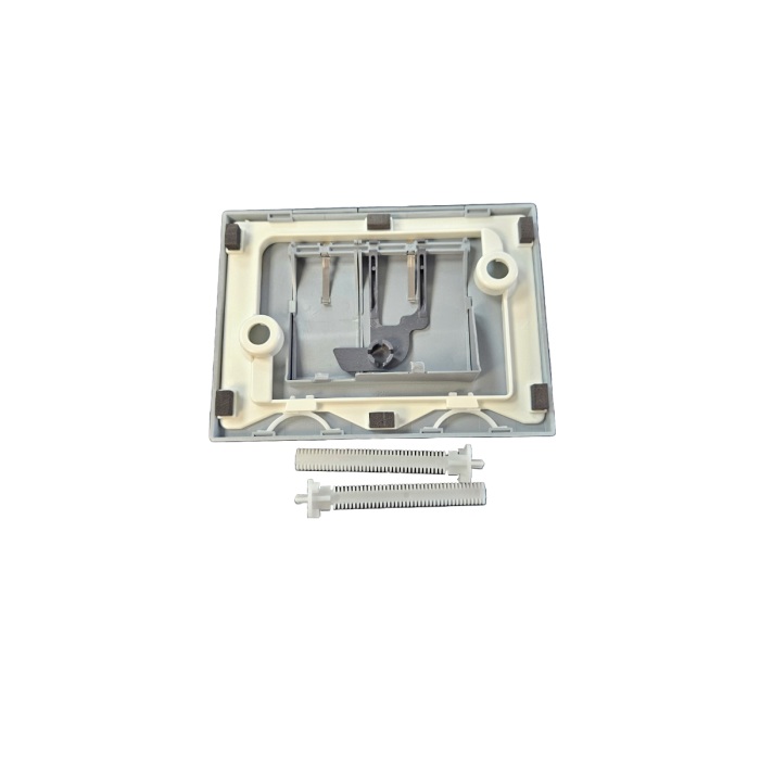 Visam Alinda Dual Flush Plate Matt Chrome 227-001