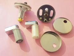 jacob delafon Replacement soft close hinge set for straight duroplast seat. 12450101