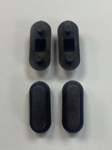 VITRA BUFFERS BROWN SOLD AS AN SET OF 4 (420814YP1TE) 