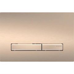 Geberit Sigma50 flush plate dual flush, red gold 115.670.QB.2 Bathroomsuites